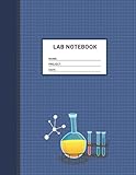 Lab Notebook: 100 Numbered Sets Laboratory Graph Notebook for Chemistry, Biology, Physics, Student Lab, Science Student, Scientific, Engineering,