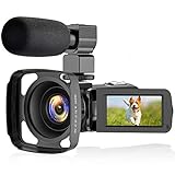 ZORNIK 2.7K Camcorder,Videokamera mit 36 Megapixeln IR Night Vision Digital, Vlogging-Kamera mit 3,0-Zoll-LCD-Touchscreen und 16-Fachem Zoom (2.7K)