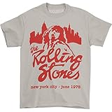 The Rolling Stones Mick June 1975 T-Shirt - Beige T-Shirts & Hemden(Medium)