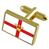 Select Gifts Koblenz Stadt Deutschland Gold Manschettenknöp