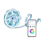 TP-Link Tapo LED Strip 5M, Wifi LED Streifen, 16 Mio. Farben, dimmbar, APP Steuerung, schneidbar, kompatibel mit Amazon Alexa, Hey Google, kein Hub notwendig, energiesparend (Tapo L900-5)