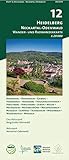 Blatt 12, Heidelberg - Neckartal-Odenwald: Wander- und Radwanderkarte 1:20.000. Mit Bammental, Dossenheim, Gaiberg, Heddesbach, Heidelberg, ... und Naturpark Neckartal-Odenwald)