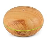 Wascoo Ultraschall LED Aroma Diffusor ätherisches Öl Luftbefeuchter Luftreiniger Zerstäub
