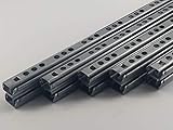10 Stück Livindo Schubladenschienen Teilauszug Rollenauszug Teleskopschiene Kugelführung 310 x 17 x 10
