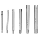 Gewindebohrer-Auszieher - Gebrochener Stahlgewindebohrer-Entferner Abgezogener Gewindebohrer-Ausziehersatz (Größe : 6PCS)