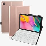 Tasnme Schutzhülle für Samsung Galaxy Tab S6 Lite 10.4 SM-P610/P615, magnetisch, abnehmbar, Pink