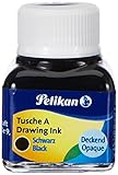 Pelikan 201665 - Tusche, 10ml Glas, schw