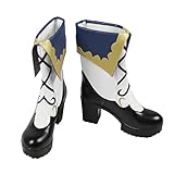QMJHHW Genshin Impact Barbara Cosplay Schuhe Cosplay Requisiten Anime Lolita Schuhe Für Mädchenparty