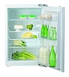 Bauknecht KSI 9VF2 Einbau-Kühlschrank (Nische 88) / Gesamtnutzinhalt: 131 Liter/ Abtauautomatik im Kühlteil / LED-Licht / Einfache Festtürmontage SETMO-QUICK, Weiß