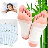 100 Stück Entgiftungspflaster Füße Foot| Detox Fußpflaster, Fuß Deep Cleansing Fusspflaster, Verbessern Sie Den Schlaf und lindert Stress, Entspannen Und Reinigen Sie Den Körp