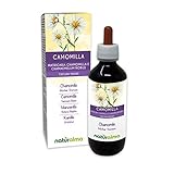 Echte Kamille und Römische Kamille (Matricaria chamomilla und Chamaemelum nobile) Blüten Alkoholfreier Urtinktur Naturalma | Flüssig-Extrakt Tropfen 200 ml | Nahrungsergänzungsmittel | Veg