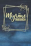 Migräne Tagebuch: Kopfschmerztagebuch zum Ausfüllen - Geeignet zur Vorlage beim Arzt bei der Schmerztherapie Behandlung und als Anti-Migräne-Hilfe - ... zum Markieren - Kopfschmerzen vorbeug