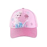 Fancyland ELSA Kinder Glitzer-Trucker Cap MädchenJungen Anna und ELSA Sonnenhut UV S