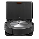 iRobot® Roomba® j7+ WLAN-fähiger Saugroboter mit automatischer Absaugstation, Kartierung und zwei Gummibürsten für alle Böden –Objekterkennung und -vermeidung – Lernt und k