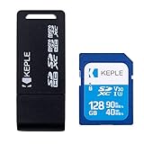 SD Speicherkarte 128GB mit USB Reader Leser Adapter Kompatibel mit Nikon COOLPIX S6900 S7000 S9900 S33 S32 S31 S01 S02 S6800, SLR L26 L810 L610 L820 L28, W100 W300 B600 A100 A300 A900 A1000