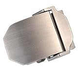 Faleto Militär Design Gürtelschnalle Stoffgürtel Schnalle Canvas Gürtel Belts Buckle für 3.8cm Riemen, für Herren und Damen, Schädel/Drache/Adler/Stern/drei Musketiere, #07,