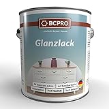 BCPRO Glanzlack, Buntlack, Holzlack (2,5L, RAL8011 Nussbraun)