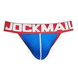 Zylione Modische Herren-Unterwäsche mit Netzstoff, atmungsaktiv, aus Stahl, niedrige Taille, Slip Gr. XL, b