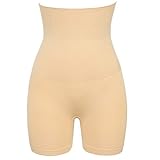 L.J.JZDY Rückenbandage Taille Trainer Frauen-Körper-Former-Taille Shapewear Bauch-Steuerschlüpfer der Unterwäsche abnimmt Bauch Shaper Rückenstützgürtel (Color : Beige, Size : XS)