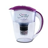 Wasserfilter AcalaQuell® Swing | Purple | Aktivkohle Wasserfilter | Höchste Filterleistung - mehrschichtig | BPA u. BPB frei | ReNaWa® - Technology | Kreiert köstliches, wohltuendes W