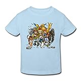 Spreadshirt Die DREI Fragezeichen Kids Tiere Kinder Bio-T-Shirt, 152, Hellb
