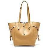 YHOK Geprägtes Krokodilleder Handtasche, Frauen Top Handle Satchel, Umhängetasche, Tote Designer Geldbörse (schwarz)