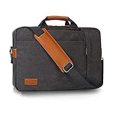 ESTARER umwandelbar Rucksack Laptoptasche Umhängetasche Messenger Bag 17/17,3 Zoll Multifunktions Tasche für Business/Schule/R