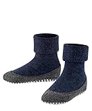 FALKE Unisex Kinder Hausschuh-Socken Cosyshoe, Schurwolle, 1 Paar, Blau (Dark Blue 6680), 23-24 (2-2.5 Jahre)