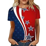 Pailetten Shirt für Damen Weihnachten T-Shirts Damen Merry Christmas Kurzarm Shirt Große Größen T-Shirt Lose Rundhals Bluse Weihnachtsshirt für Weihnachtsfeier Casual Tops Bluse S