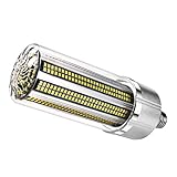 E27 LED Warmweiß/Kaltweiß 15-100W Led Mais Birnen, E27 Maiskolben LED 4000/5000K 9700-16000LM Ersatz 300W Glühlampe Glühbirnen Led Lampen E27 Led Birne Für Keller Garage Büro,Cold White,200W