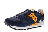 Saucony Herren Shadow Original Sneaker, Blau Orange, 42 EU