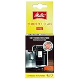 Melitta 178599 Perfect Clean Reinigungstabs für Kaffeevollautomaten und Espressomaschinen | 4 Tabs | grü