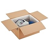 Propac z-box312210 Karton Zwei Wellen Havanna, 31 x 22 x 10 cm, 15 Stück