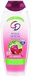 CD Pflege Dusche mit Bio-Granatapfel-Extrakt, 250 ml, Duschgel mit Bio-Fruchtextrakt, wohltuendes Pflegeprodukt, Showergel für empfindliche Haut, ohne Mikroplastik, veg