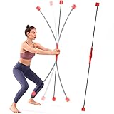 ROUSKY High-Frequency Vibration Training bar, Fitness Exercise bar, high-Efficiency Fat-Burning Flexibility bar, Suitable for arm, Shoulder and abdominal Muscles, Resistance Exercise in Home F