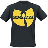 Wu-Tang Clan Logo Männer T-Shirt schwarz M 100% Baumwolle Band-Merch, B