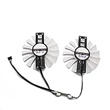 Jinyouqin Graphics GTX 1060 Lüfter FD9015U12S DC12V 0.55A 4Pin für EMTEK PALIT GeForce GTX 1060 HV White Monster OC Graphics Card Lüfter (Blade Color : 2PCS)