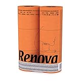 Renova Toilettenpapier Orange (6 Rollen), 6 x 10 x 12