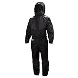 Helly Hansen Workwear Winteroverall Leknes Suit wasserdichter isolierter Arbeitsoverall 999, Große 46, schwarz, 71613