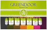 TESTER GREENDOOR Massageöl Set, Sortiment Minis, Geschenkkarton 100% Natur, 175ml natürliches bestes Massage-Erlebnis, reine Naturkosmetik BIO Öle vegan, Weihnachten Geschenke Prob