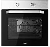 TEKA HCB6415 Einbau-Backofen, 60cm, Edelstahl, Energieklasse A, 6 Funktionen inkl. Umluft, 65 Liter, Versenkbare Kneb