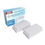 SANAWATEC 20x Mikrofilter Luftfilter Abluftfilter Motorfilter Filtermatte Microfilter ca. 190x90mm Universal und zuschneidb