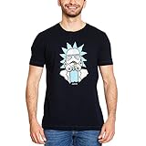 Star Wars Elbenwald Chunk T-Shirt Imperial Rick Frontprint Rick & Morty Fans Herrenshirt blau - S