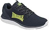 Lonsdale Herren Silwick Road Running Shoe, Navy/Lime, 43 EU