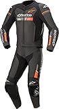 Alpinestars GP Force Chaser 2-Teiler Motorrad Lederkombi Schwarz/Rot 60