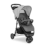 Hauck Dreirad Buggy Citi Neo 3 / Belastbar bis 25 kg / Einhändig Faltbar / Leicht - nur 7,5 kg / inkl. Getränke Halter / mit Liegeposition für Babys und Kinder ab Geburt / XL Korb / G