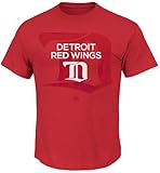 Detroit Red Wings Majestic NHL 'Conquest' Championship Men's T-S