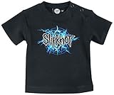 Next Generation Slipknot T-Shirt für Kleinkinder, elektrisches Logo, Blau Gr. 86, Schw