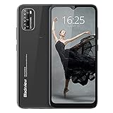 Blackview A70 (E) Smartphone ohne Vertrag Android 11, 6.517 Zoll HD mit 5V/2A, 3GB RAM+32GB Speicher Octa-core, 13MP+5MP Kamera, Fingerabdruck Sensor, 4G Handy Dual SIM Schw