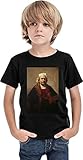 Self-Portrait With Two Circles Rembrandt Painting Boys T-shirt 10/12 y